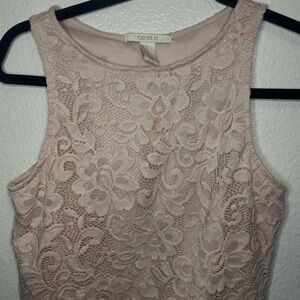 Forever 21 Pink Embellished Blouse